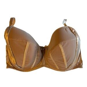Parfait Charlotte Satin Padded Bra 6901 Sexy Underwire True Nude - Size 40GG